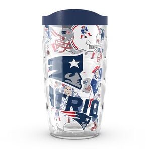 New England Patriots Tervis 10oz. Allover Classic Wavy Tumbler